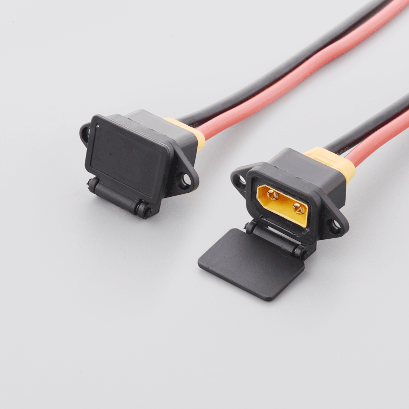 RC Batterij Koperen Kabel Amass XT90 XT60 XT30 T-Plug Connector Mannelijke vrouwelijke plug met 12AWG 14AWG Siliconen Harness Draadaanpassing