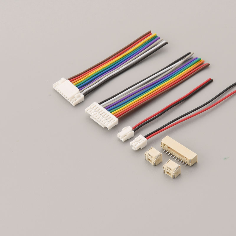 Factory Groothandel GH-serie 1,25 mm Pitch Harness Draad Connector GHR-08V-S met slot mannelijke terminal kabel-assemblage aanpassing