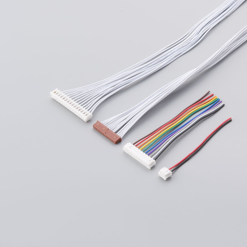 TE 1-173977-5 2.0 Pitch IDC Punctie Harness Printer Equipment Draad Aangepaste ddouble-head Precision Connector Cable