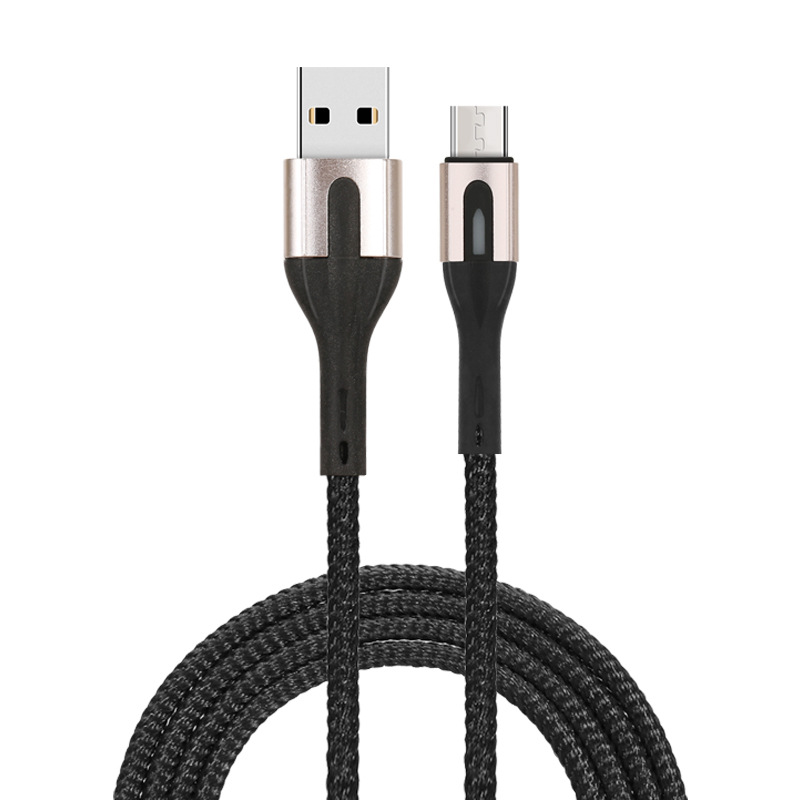 Micro USB -kabel 5A snellaaddraad Mobiele telefoon Micro USB -kabel voor Huawei Oppo Samsung Andriod Micro USB -gegevenskabelsnoer